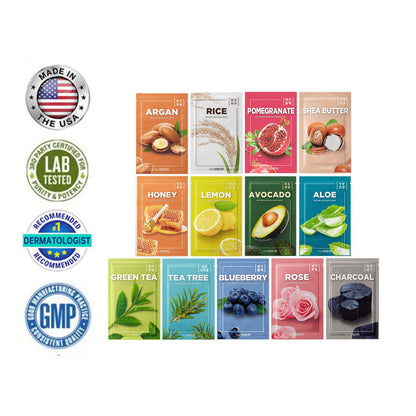 AAFQ® Official Store | Last Day Promotion⚡  - 69% off Skincare Moisturizing and Nourishing Facial Mask Sheet Variety Combo Pack