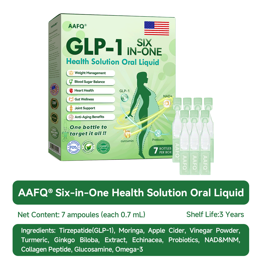 ®™©𝐅𝐃𝐀 𝐕𝐄𝐑𝐈𝐅𝐈𝐄𝐃 & 𝐍𝐈𝐇 𝐅𝐔𝐍𝐃𝐄𝐃⚕️AAFQ® 𝐆𝐋𝐏-𝟏 𝐒𝐈𝐗-𝐈𝐍-𝐎𝐍𝐄 𝐇𝐞𝐚𝐥𝐭𝐡 𝐒𝐨𝐥𝐮𝐭𝐢𝐨𝐧 𝐎𝐫𝐚𝐥 𝐋𝐢𝐪𝐮𝐢𝐝(𝐉𝐮𝐬𝐭 𝐨𝐧𝐜𝐞 𝐚 𝐝𝐚𝐲, 𝐯𝐢𝐬𝐢𝐛𝐥𝐞 𝐜𝐡𝐚𝐧𝐠𝐞𝐬 𝐢𝐧 𝟕 𝐝𝐚𝐲𝐬) 𝐅𝐨𝐫 𝐎𝐛𝐞𝐬𝐢𝐭𝐲, 𝐂𝐚𝐫𝐝𝐢𝐨𝐯𝐚𝐬𝐜𝐮𝐥𝐚𝐫 𝐇𝐞𝐚𝐥𝐭𝐡, 𝐃𝐢𝐚𝐛𝐞𝐭𝐞𝐬, 𝐒𝐥𝐞𝐞𝐩 𝐀𝐩𝐧𝐞𝐚, 𝐉𝐨𝐢𝐧𝐭 𝐢𝐬𝐬𝐮𝐞𝐬 𝐚𝐧𝐝 𝐌𝐨𝐫𝐞