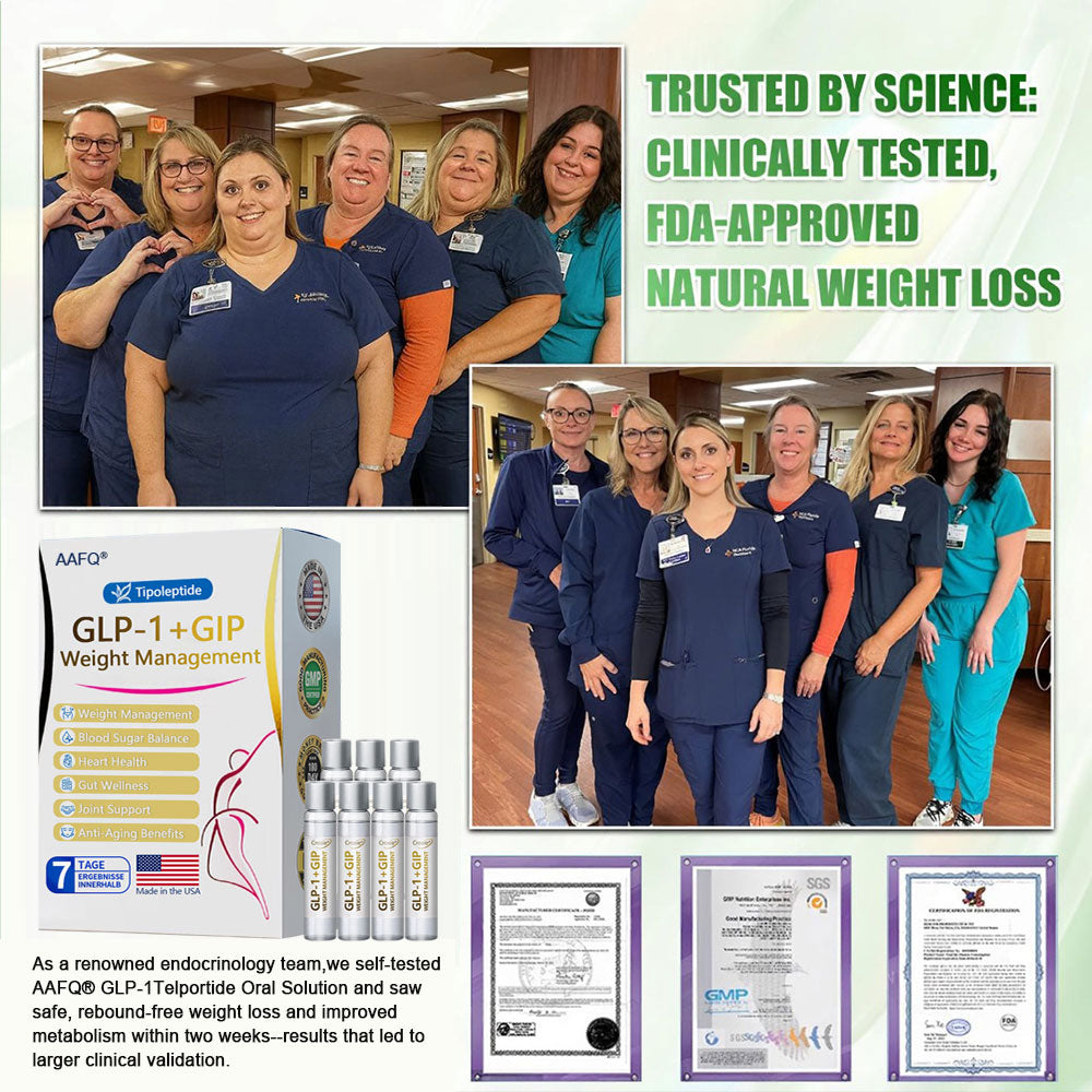 ⭕NEW🏅𝐀𝐀𝐅𝐐® 𝐆𝐋𝐏-𝟏 Telportide Oral Solution, GIP and𝐆𝐋𝐏-𝟏 Dual-Action Weight Loss Solution, One Bottle Daily, Results in 7 Days🛍️