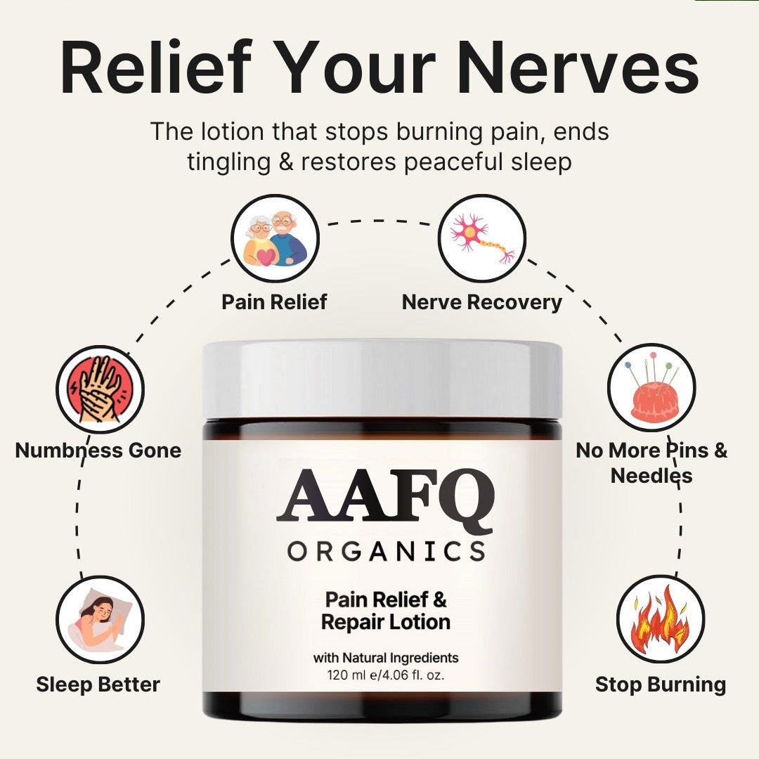 【®𝐅𝐃𝐀 𝐕𝐄𝐑𝐈𝐅𝐈𝐄𝐃】AAFQ Pain Relief & Repair Lotion