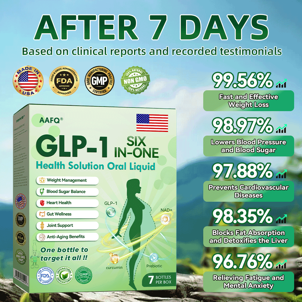 ®™©𝐅𝐃𝐀 𝐕𝐄𝐑𝐈𝐅𝐈𝐄𝐃 & 𝐍𝐈𝐇 𝐅𝐔𝐍𝐃𝐄𝐃⚕️AAFQ® 𝐆𝐋𝐏-𝟏 𝐒𝐈𝐗-𝐈𝐍-𝐎𝐍𝐄 𝐇𝐞𝐚𝐥𝐭𝐡 𝐒𝐨𝐥𝐮𝐭𝐢𝐨𝐧 𝐎𝐫𝐚𝐥 𝐋𝐢𝐪𝐮𝐢𝐝(𝐉𝐮𝐬𝐭 𝐨𝐧𝐜𝐞 𝐚 𝐝𝐚𝐲, 𝐯𝐢𝐬𝐢𝐛𝐥𝐞 𝐜𝐡𝐚𝐧𝐠𝐞𝐬 𝐢𝐧 𝟕 𝐝𝐚𝐲𝐬) 𝐅𝐨𝐫 𝐎𝐛𝐞𝐬𝐢𝐭𝐲, 𝐂𝐚𝐫𝐝𝐢𝐨𝐯𝐚𝐬𝐜𝐮𝐥𝐚𝐫 𝐇𝐞𝐚𝐥𝐭𝐡, 𝐃𝐢𝐚𝐛𝐞𝐭𝐞𝐬, 𝐒𝐥𝐞𝐞𝐩 𝐀𝐩𝐧𝐞𝐚, 𝐉𝐨𝐢𝐧𝐭 𝐢𝐬𝐬𝐮𝐞𝐬 𝐚𝐧𝐝 𝐌𝐨𝐫𝐞