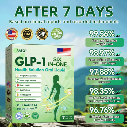 ®™©𝐅𝐃𝐀 𝐕𝐄𝐑𝐈𝐅𝐈𝐄𝐃 & 𝐍𝐈𝐇 𝐅𝐔𝐍𝐃𝐄𝐃⚕️AAFQ® 𝐆𝐋𝐏-𝟏 𝐒𝐈𝐗-𝐈𝐍-𝐎𝐍𝐄 𝐇𝐞𝐚𝐥𝐭𝐡 𝐒𝐨𝐥𝐮𝐭𝐢𝐨𝐧 𝐎𝐫𝐚𝐥 𝐋𝐢𝐪𝐮𝐢𝐝(𝐉𝐮𝐬𝐭 𝐨𝐧𝐜𝐞 𝐚 𝐝𝐚𝐲, 𝐯𝐢𝐬𝐢𝐛𝐥𝐞 𝐜𝐡𝐚𝐧𝐠𝐞𝐬 𝐢𝐧 𝟕 𝐝𝐚𝐲𝐬) 𝐅𝐨𝐫 𝐎𝐛𝐞𝐬𝐢𝐭𝐲, 𝐂𝐚𝐫𝐝𝐢𝐨𝐯𝐚𝐬𝐜𝐮𝐥𝐚𝐫 𝐇𝐞𝐚𝐥𝐭𝐡, 𝐃𝐢𝐚𝐛𝐞𝐭𝐞𝐬, 𝐒𝐥𝐞𝐞𝐩 𝐀𝐩𝐧𝐞𝐚, 𝐉𝐨𝐢𝐧𝐭 𝐢𝐬𝐬𝐮𝐞𝐬 𝐚𝐧𝐝 𝐌𝐨𝐫𝐞