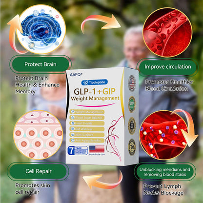 ⭕NEW🏅𝐀𝐀𝐅𝐐® 𝐆𝐋𝐏-𝟏 Telportide Oral Solution, GIP and𝐆𝐋𝐏-𝟏 Dual-Action Weight Loss Solution, One Bottle Daily, Results in 7 Days🛍️