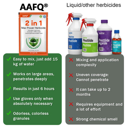 🌲𝐄𝐏𝐀 𝐀𝐏𝐏𝐑𝐎𝐕𝐄𝐃&𝐀𝐔𝐓𝐇𝐎𝐑𝐈𝐙𝐄𝐃 𝐒𝐓𝐎𝐑𝐄 | 🔥Hot Sale- 50%OFF🌿 | AAFQ® 2 in 1 Max Power Herbicide
