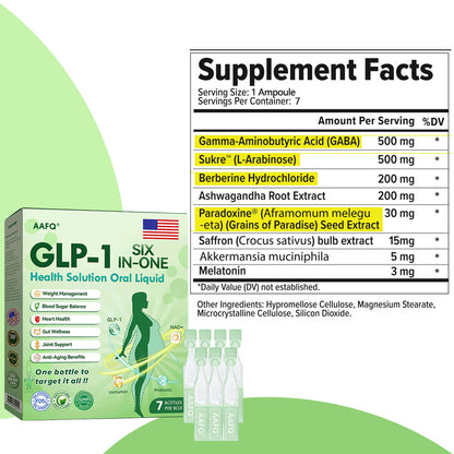 Limited-time offer today 🇺🇸 AAFQ® GLP-1 Inspired 6-in-1 — Not a Diet. Just Better Control🎉