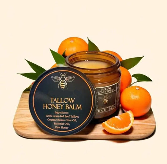 🔥 AAFQ® Letzter Tag der Aktion – 49% Rabatt! Organic Grass-Fed Beef Tallow Balm mit rohem Honig