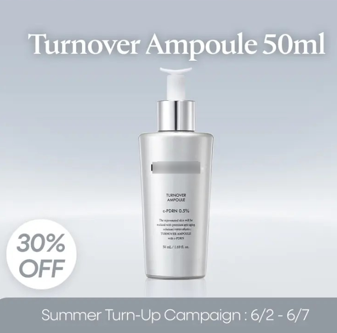 🔥Last Day Promotion AAFQ® Turnover Ampoule – DNA-Based Anti-Aging Serum for Firm, Radiant, Youthful Skin – 1.69 fl oz